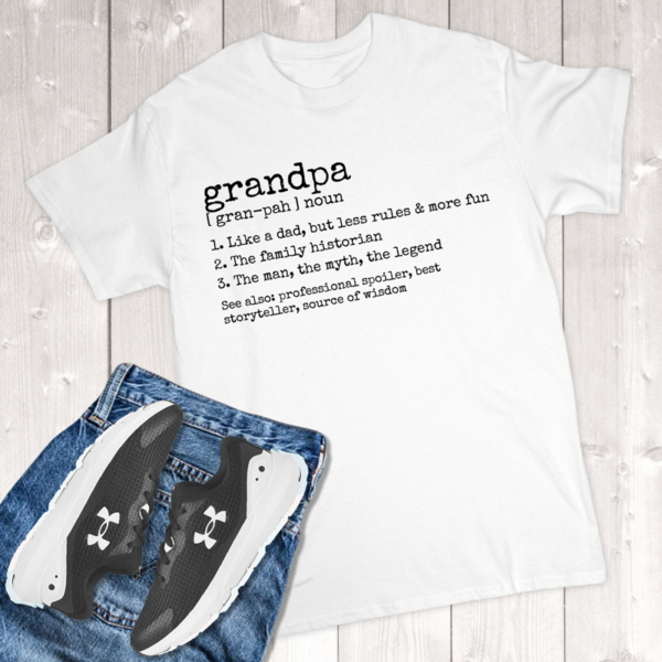 Grandpa Definition Adult T-Shirt