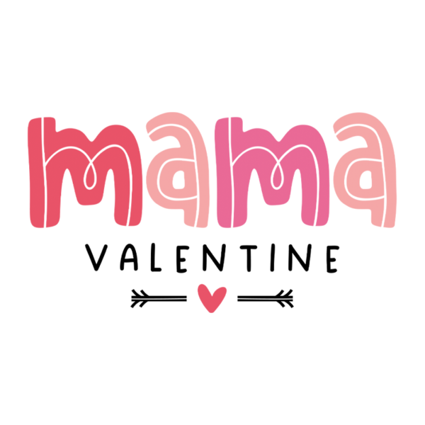 Valentine's Day Mama Valentine Mini Valentine Mommy & Me (Daughter) Toddler