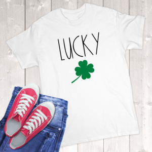 St. Patrick's Day Lucky Adult T-Shirt