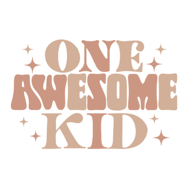 One Awesome Kid Toddler Girl T-Shirt