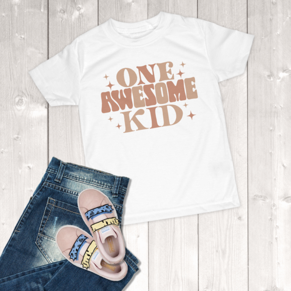 One Awesome Kid Youth Girl T-Shirt