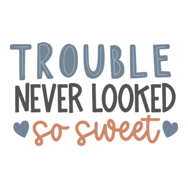 Trouble Never Looked So Sweet Toddler Boy T-Shirt