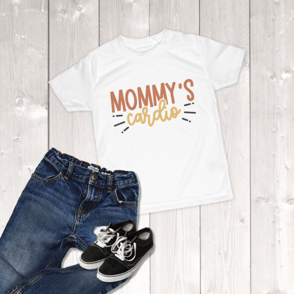 Mommy's Cardio Toddler Unisex T-Shirt