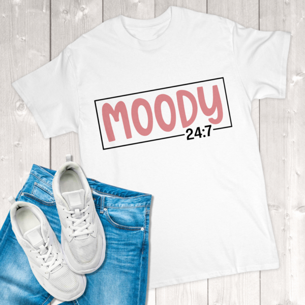 Moody 24-7 Adult T-Shirt