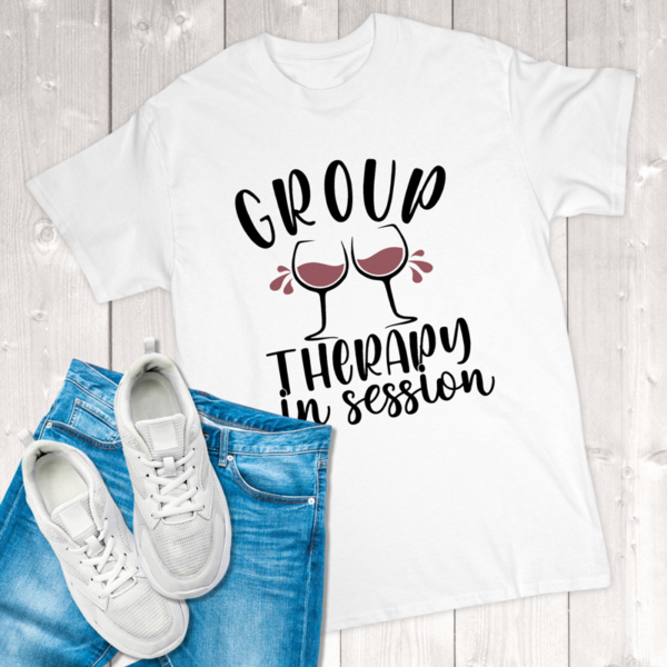 Group Therapy In Session Adult T-Shirt