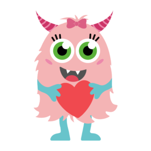 Valentine's Day Monster Girl Onesie