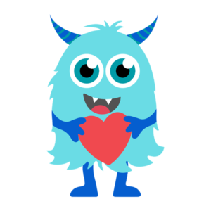 Valentine's Day Monster Toddler Boy T-Shirt