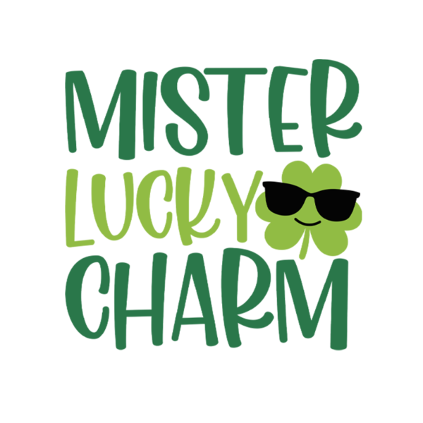St. Patrick's Day Mister Lucky Charm Boy Onesie