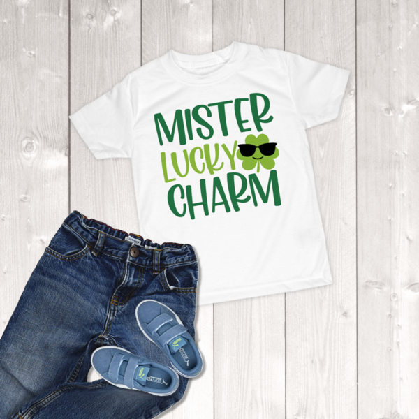 St. Patrick's Day Mister Lucky Charm Toddler Boy T-Shirt