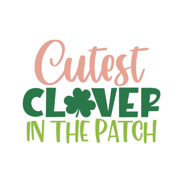 St. Patrick's Day Cutest Clover In The Patch Girl Onesie