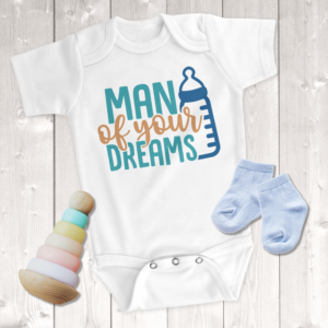 Man Of Your Dreams Boy Onesie