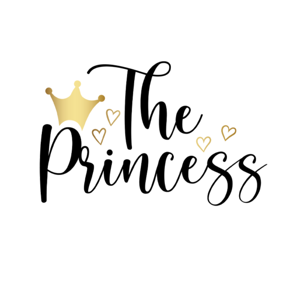 The Princess Girl Onesie & Bib Set