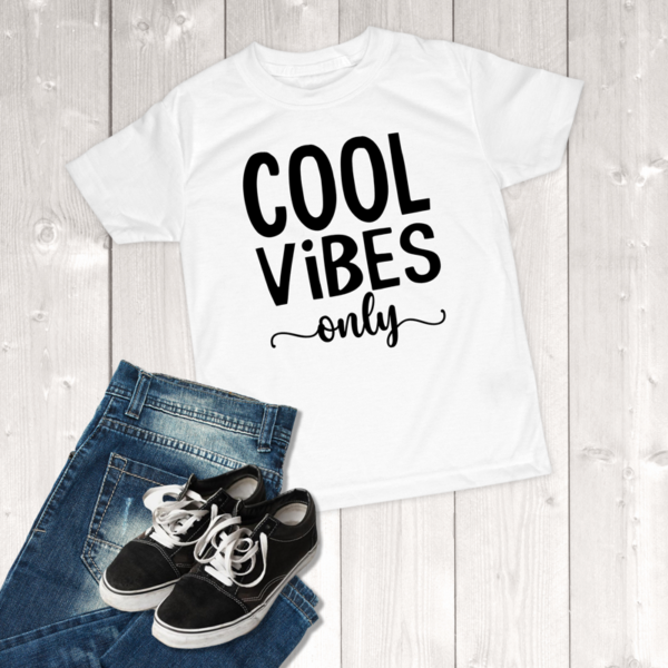 Cool Vibes Only Youth Unisex T-Shirt