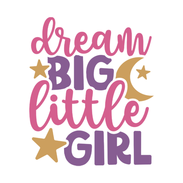 Dream Big Little Girl Girl Onesie