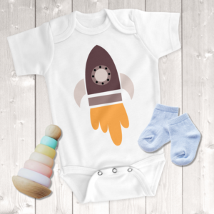 Boho Rocket Boy Onesie