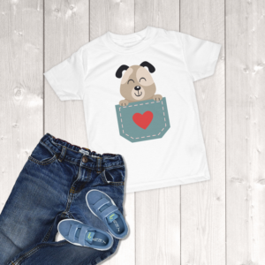 Pocket Pet Puppy Toddler Boy T-Shirt