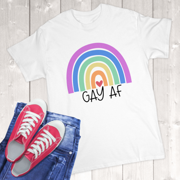 Gay AF Adult T-Shirt