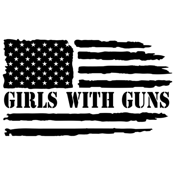 Girls With Guns Window Decal