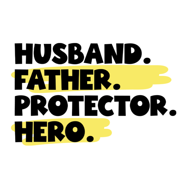 Husband Father Protector Hero Mouse Pad