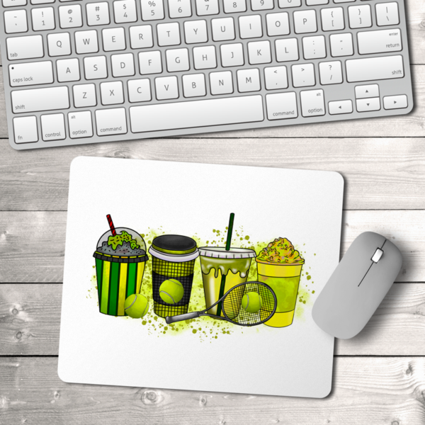 Sports Cups Tennis Mouse Pad
