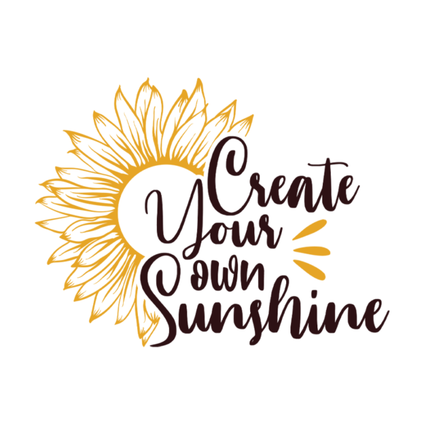 Sunflowers Create Your Own Sunshine Mouse Pad