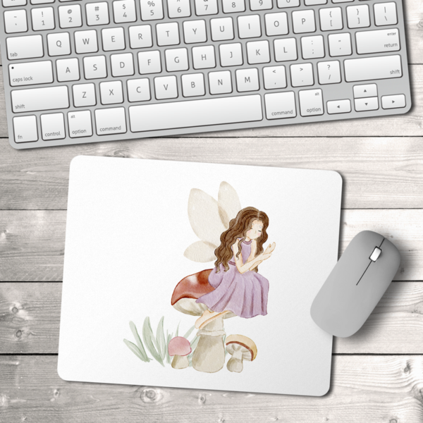 Watercolor Fairy 1 Mouse Pad