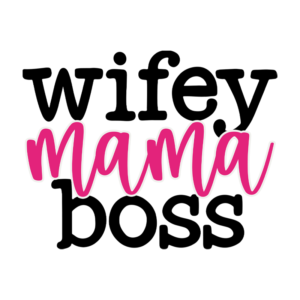 Wifey Mama Boss Mouse Pad