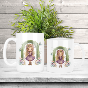 Blonde Haired Fairy Coffee Mug