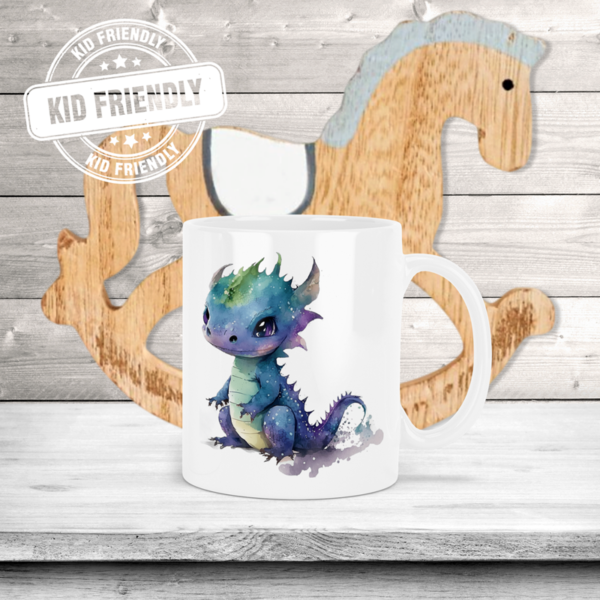 Blue Dragon Kids Polymer Coffee Mug