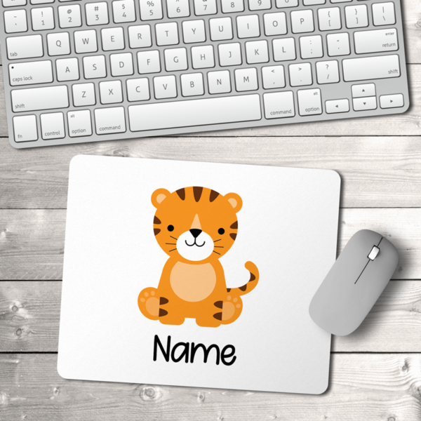 Cute Animal Babies & Name Mouse Pad
