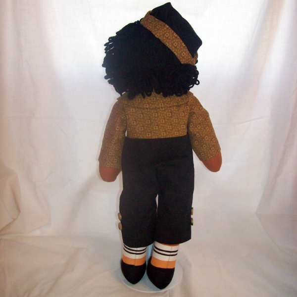 Raggedy Andy Doll, Ethnic, Back View