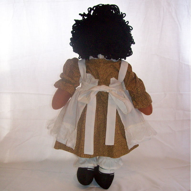 20” Raggedy Ann or Andy Doll Handmade - Pink 2024 Dress - Looped Hair - Personalized & Ready to Ship