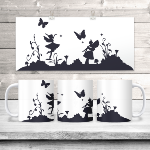 Fairy Silhouette Coffee Mug