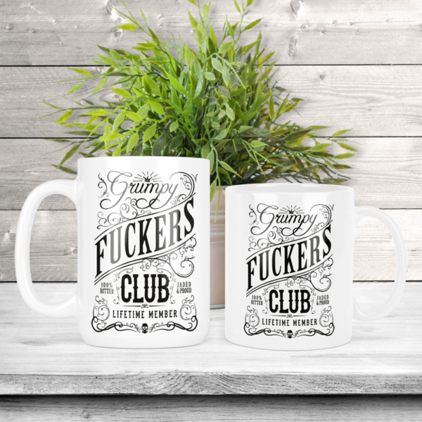 Grumpy Fuckers Club Coffee Mug