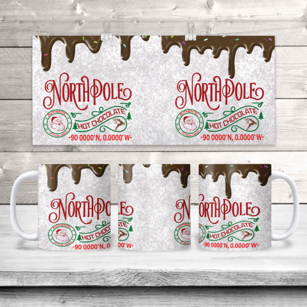Christmas Northpole Hot Chocolate Coffee Mug