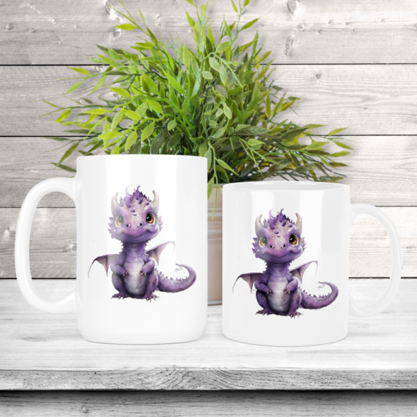 Purple Dragon Coffee Mug