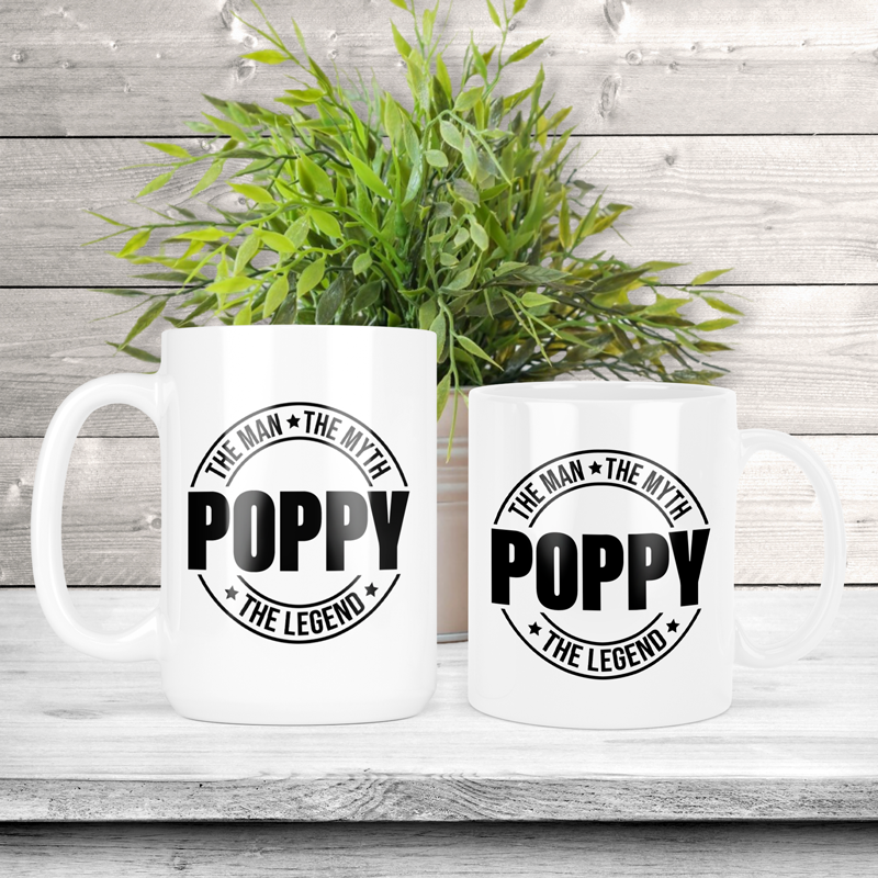 Poppy The Man, The Myth, The Legend Coffee Mug