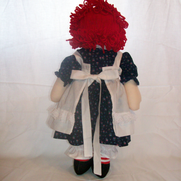 Raggedy Ann Doll, Traditional, Back View